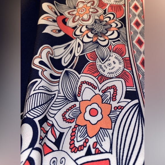 C Established 1946 wide leg pants - size Large - Black, white, orange - Picture 5 of 7